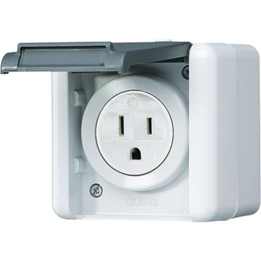 1St. Jung 821-15USW Steckdose mit Schutzkontakt 1fach 15 A 125 V amerikanisches System (NEMA) 821-15 USW