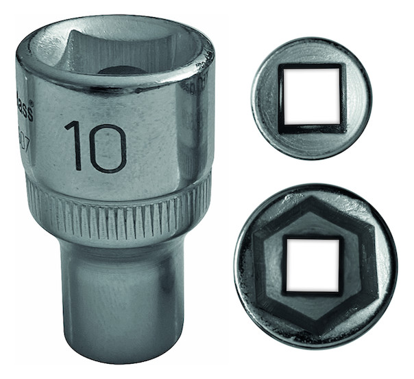 1St. Protec.class PSSL10 PSSL10 Steckschl.-Eins. 1/2Z, 6-kt 10mm