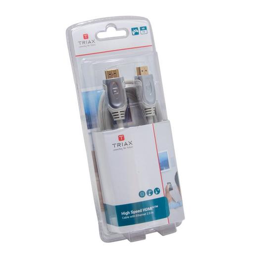 1St. HOPF HDMI 2.0m Hochgeschwindigkeits-HDMI-Kabel mit Ethernet