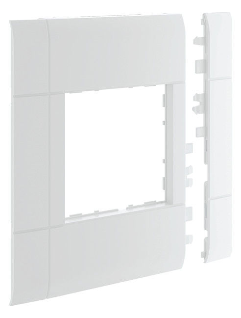 1St. Hager GR1200KA9010 Rahmenblende 55 mod. hfr 120mm, rw