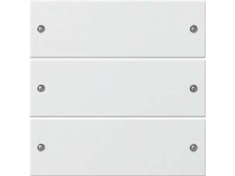 1St. Gira 218303 Wippenset 3fach System 55 Reinweiß(lack.)