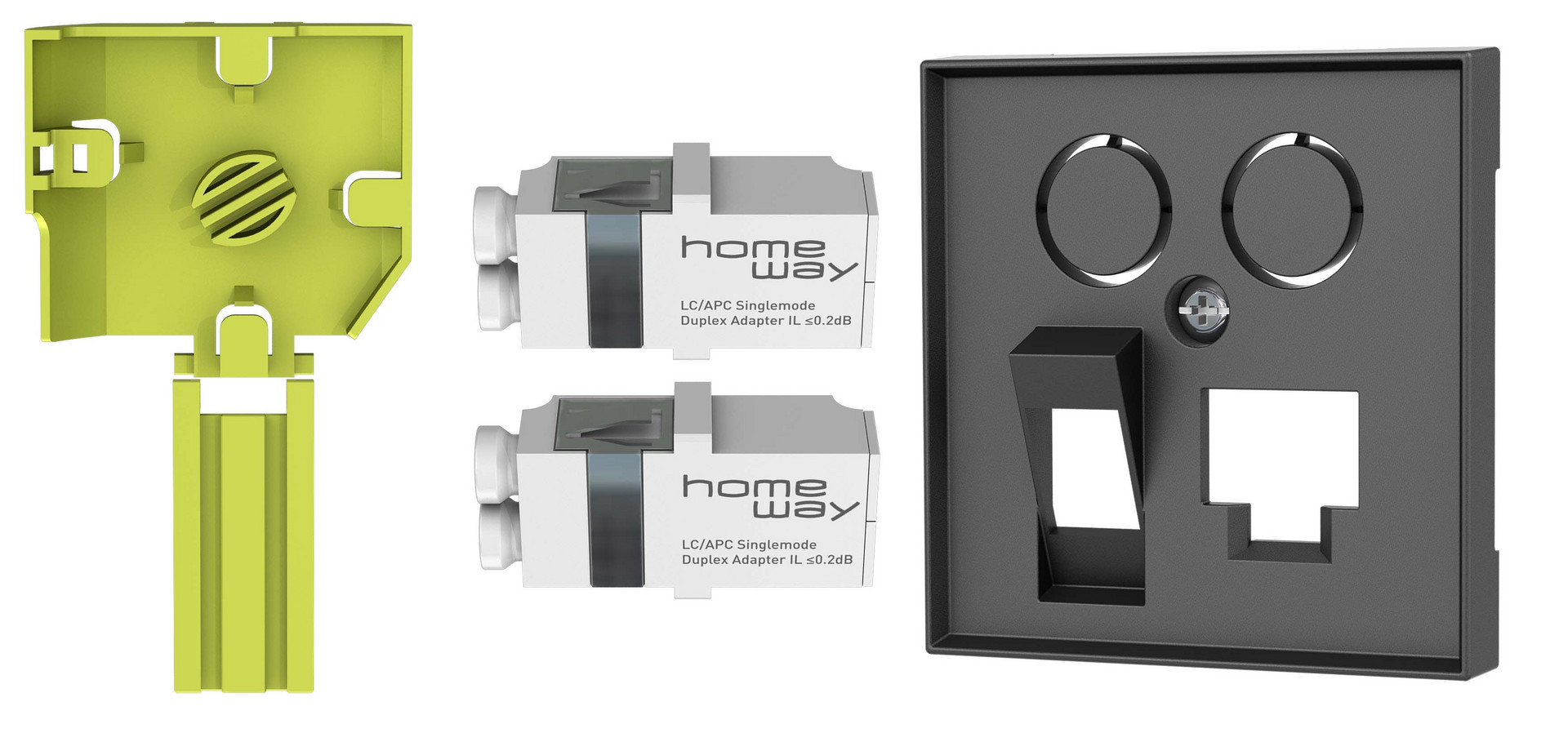 1St. Homeway HW-OFKRE55ANG Fiber Set ready to complete anth