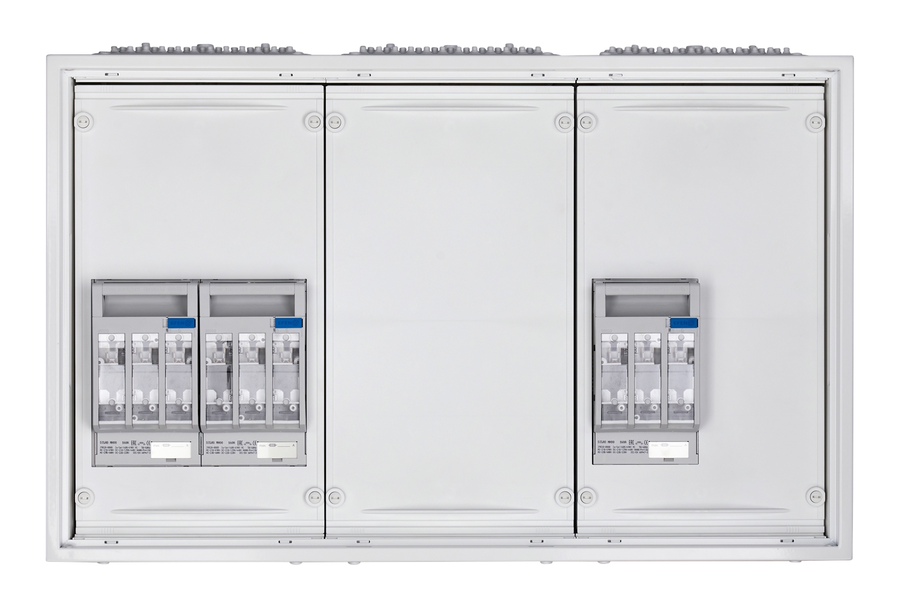 1St. F-Tronic NHV3T NH-Verteiler Trenner dreifach, H=500mm, B=800mm, T=165mm, IP31/43 7120671