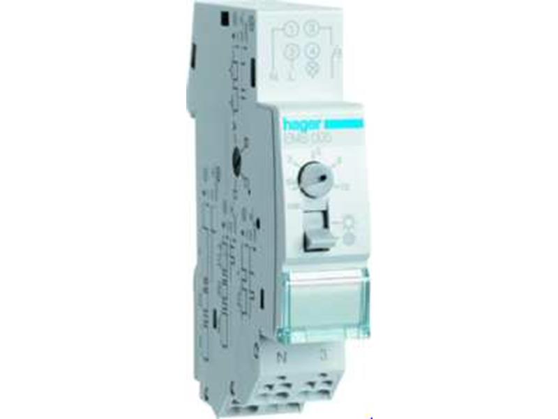1St. Hager EMS005 Treppenlichtzeitschalter Multifunktion
