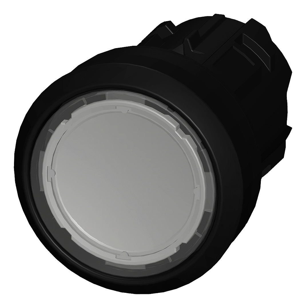 1St. Siemens 3SU1000-0AB70-0AA0 Drucktaster, 22mm, rund, Kunststoff, kla 1St. Siemens 3SU1000-0AB70-0AA0 Drucktaster, 22mm, rund, Kunststoff, kla