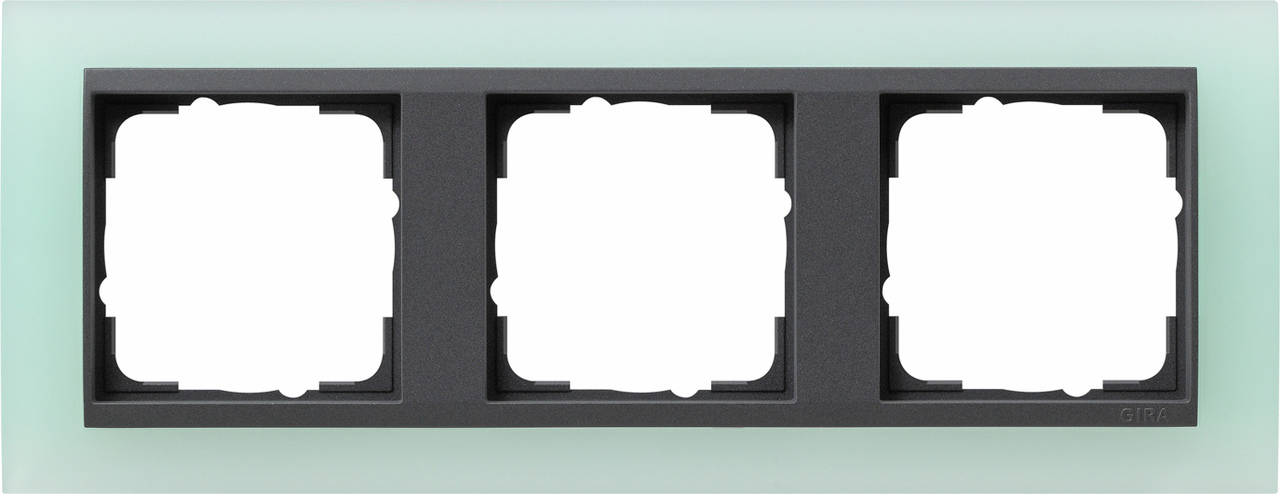 1St. Gira 021385 Rahmen 3fach Zwischenr. AN Event Opak Mint
