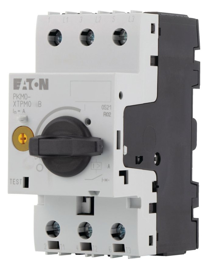 1St. Eaton PKM0-4 72727 Kurzschlussschalter 4A 3p o. Ueber