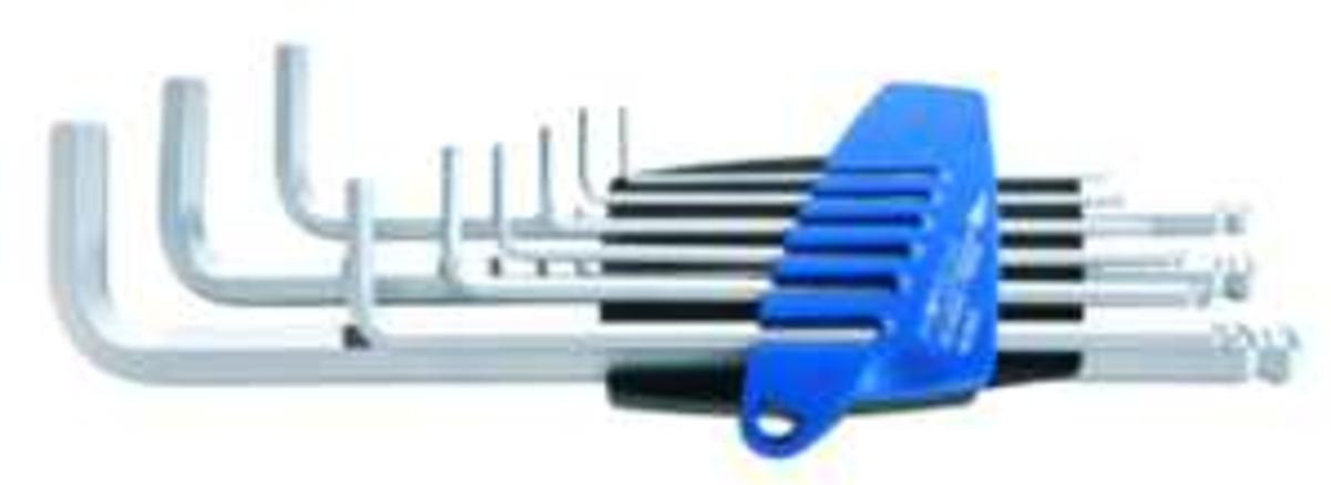 1St. Protec.class PKSS9 6 Kant-Kugelkopf-Stiftschlüsselsatz 9tlg