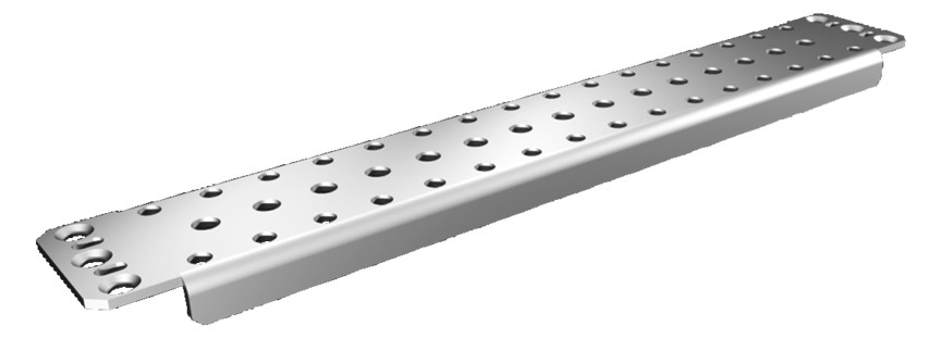 1St. Rittal TS 4395.000 Tragschienen, gelocht