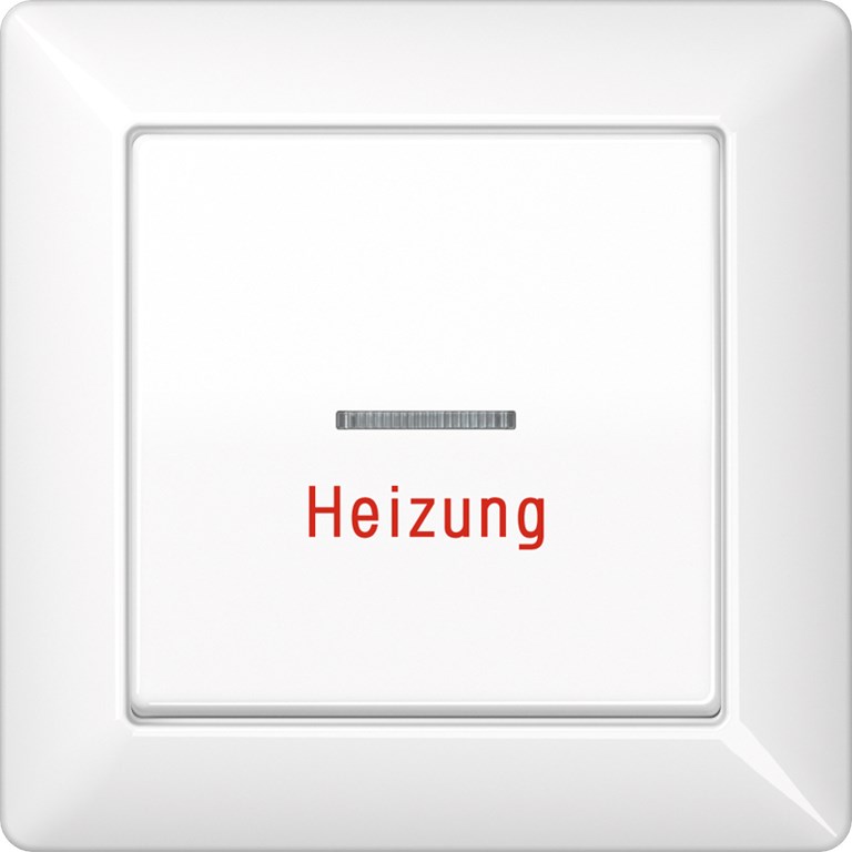 1St. Jung AS590HWW Wippe Heizung Notschalter Alpinweiß AS 590 H WW