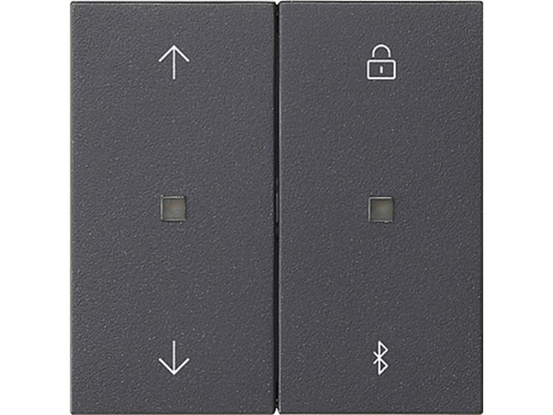 1St. Gira 536728 S3000 Jalousie- und Schaltuhr BT System 55 Anthrazit