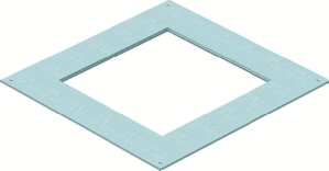 1St. OBO Bettermann DUG25039 7400467 Montage Deckel