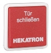 1St. Hekatron 6500143 Handauslösetaster Auf-/Unterputz HAT 02