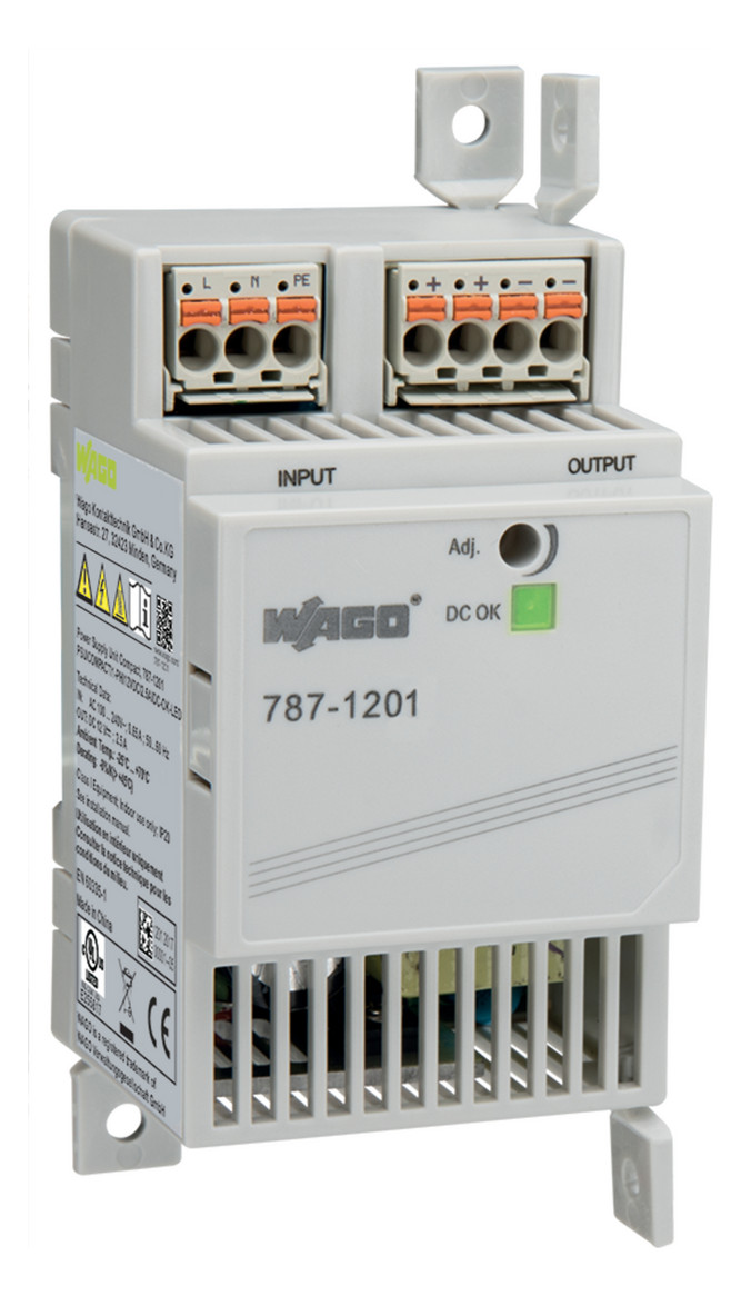 1St. Wago 787-1201 Primaer getaktete Stromversorgung Compact