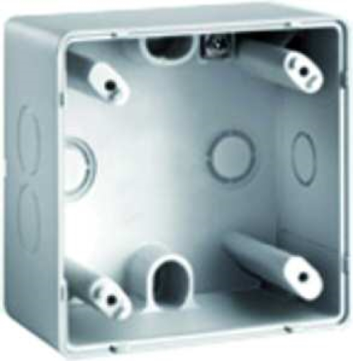 1St. Esylux AufputzdoseI P20/IP44 Weiss EM10055164 AUFPUTZDOSEIP20