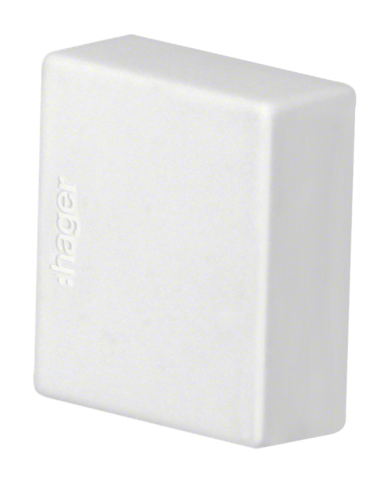 10St. Hager LF1501569016 10x Endstück schnittkaschierend halogenfrei zu LF 15x15mm verkehrsweiß