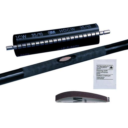 1m 3M HDCW 110/30-500 Warmschrumpf-Reparaturmanschette L=500mm D vor/nach Schrumpf 110/30m