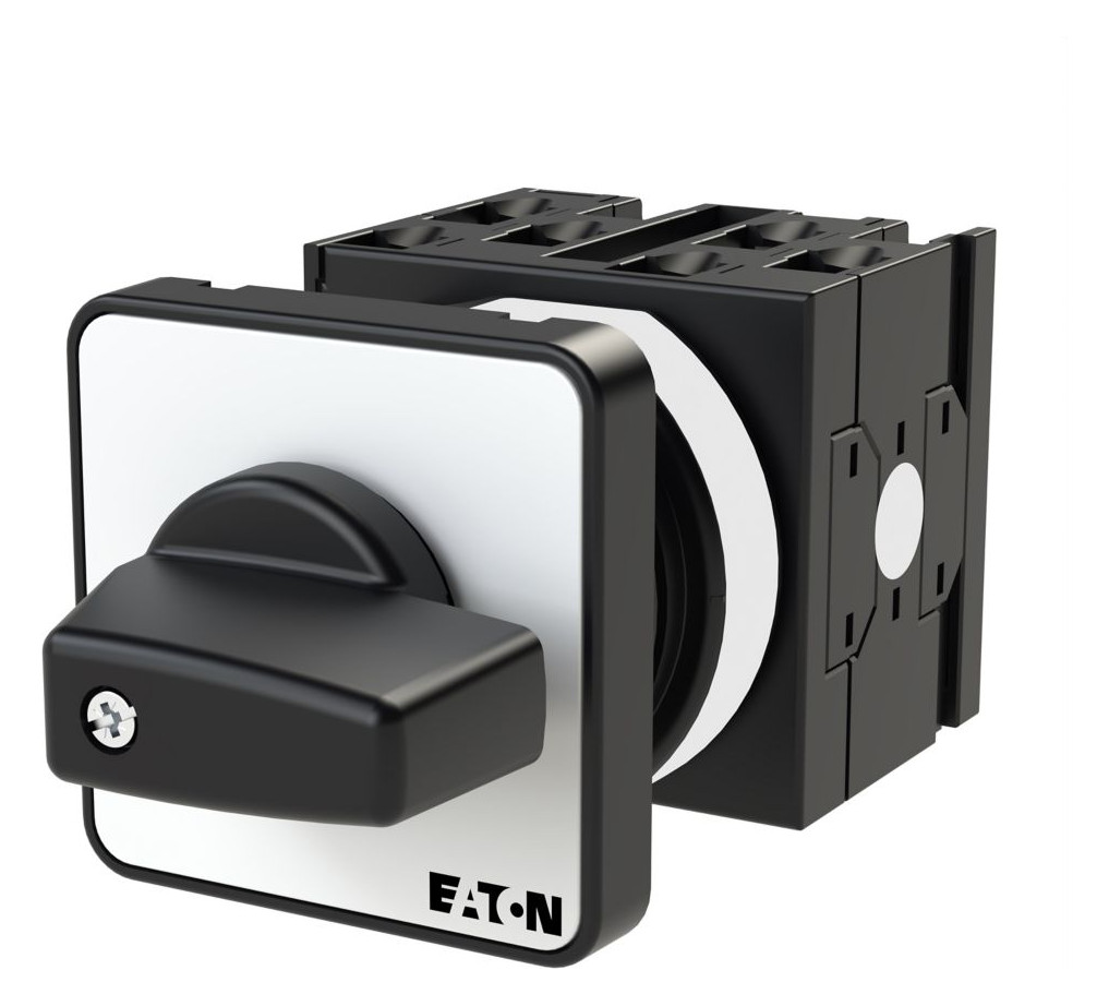 1St. Eaton 081565 Stufenschalter, T0, 20 A, Einbau, 3 Baueinheit(en), Kontakte: 5, 45 , rastend, mit 0-Stellung, 0-5, Abwicklungsnummer 8243 T0-3-8243/E