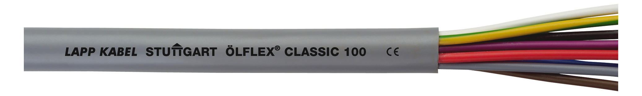 100m Lapp ÖLFLEX CLASSIC 100 5G2,5 450/750V PVC Mantel farbige Adern 00100893/100