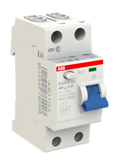 1St. ABB F202 A-40/0,3 Fehlerstrom-Schutzschalter F202A-40/0,3 System pro M compact