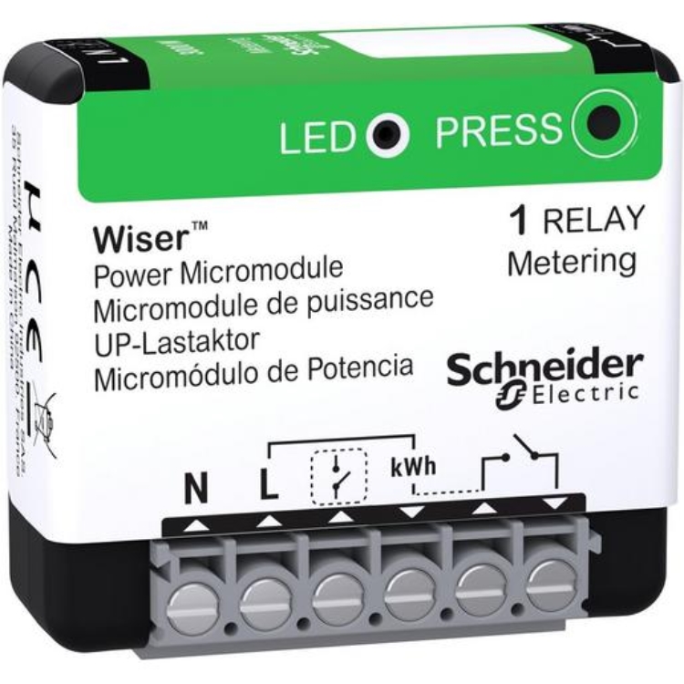 1St. Schneider Electric CCTFR6730 Wiser UP-Lastaktor, Schalten und Messen