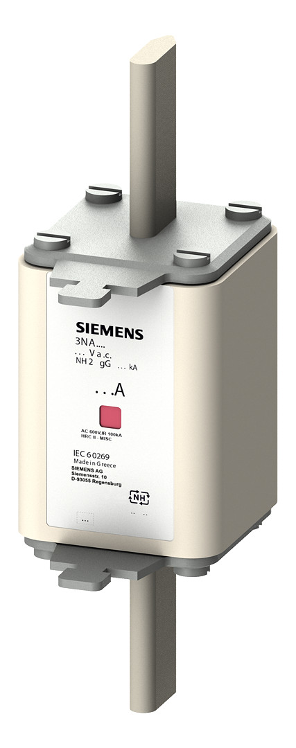 3St. Siemens 3NA7120 NH-Sicherungseinsatz, NH1, In: 50 A, gG 3St. Siemens 3NA7242 NH-Sicherungseinsatz, NH2, In: 224 A, gG