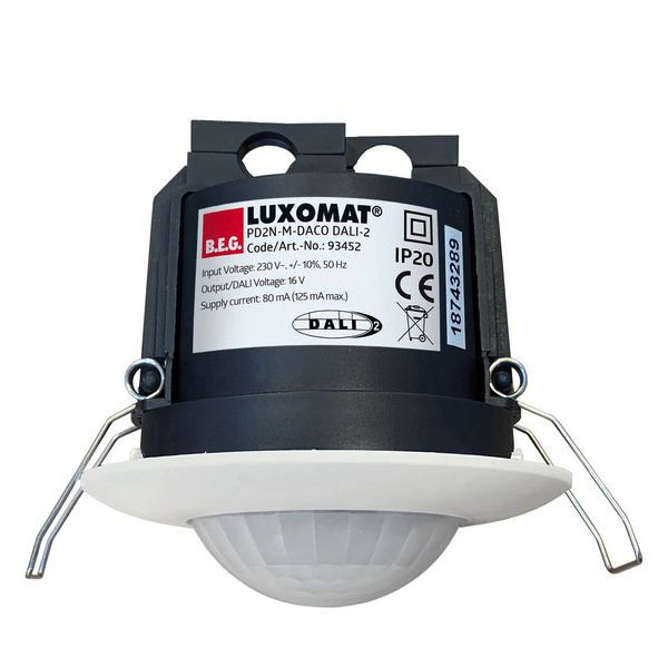 1St. BEG 93452 PD2N-M-DACO DALI-2 Präsenzmelder weiß