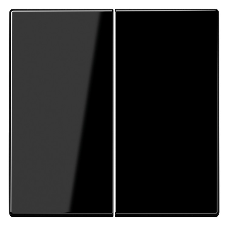 1St. Jung LS995SW Wippe für Serienschalter, schwarz glänzend