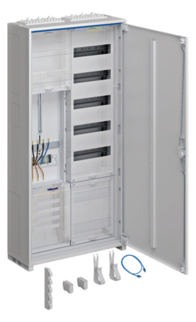 1St. Hager ZB322A15 KS universZ 1ZP 3P. H=1100mm 2-f.