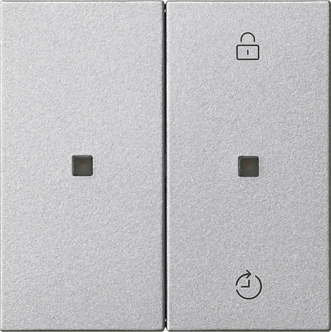 1St. Gira 549326 Gira eNet Funk Bedienaufs. Memory System 55 F Alu