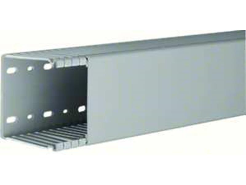 2m Hager BA68008007030B Verdrahtungskanal PVC BA6 80x80 sgrau