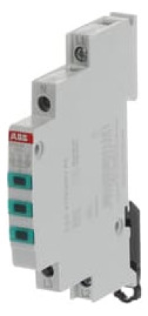 1St. ABB E219-3D Leuchtmelder 3 LED grün, 415/230 V AC grün, grün, grün 2CCA703901R0001