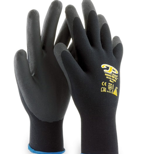 1St. Safet Medex 494825 TFC Polyamidhandschuh Gr. 9, schwarz, 5-Finger