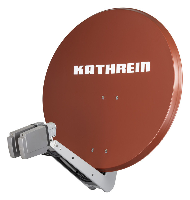 1St. Kathrein CAS90RO 20010034 Offset Parabolantenne 90cm rotBraun