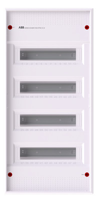 1St. Striebel AK648N4 AK648N4 Verteiler AP 48PLE 4RE ohne Tür
