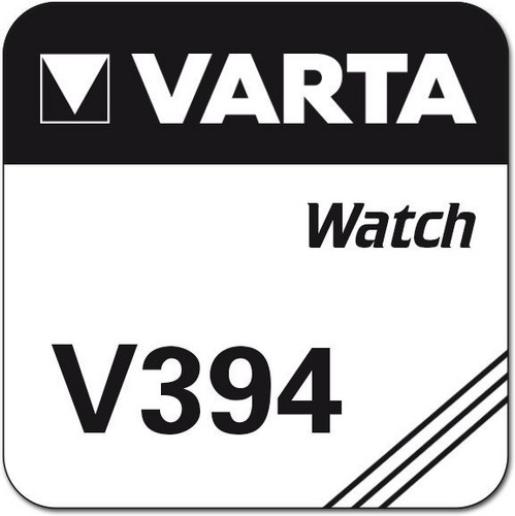 1St. Varta Knopfzelle V394 1,55V 56mAh 00394101111 *Blister a 1 St.