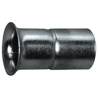 1St. Fränkische Stahlrohr Steckendtülle SES-E-V 25 verzinkt Zn-Ni 20590025 SESEV25