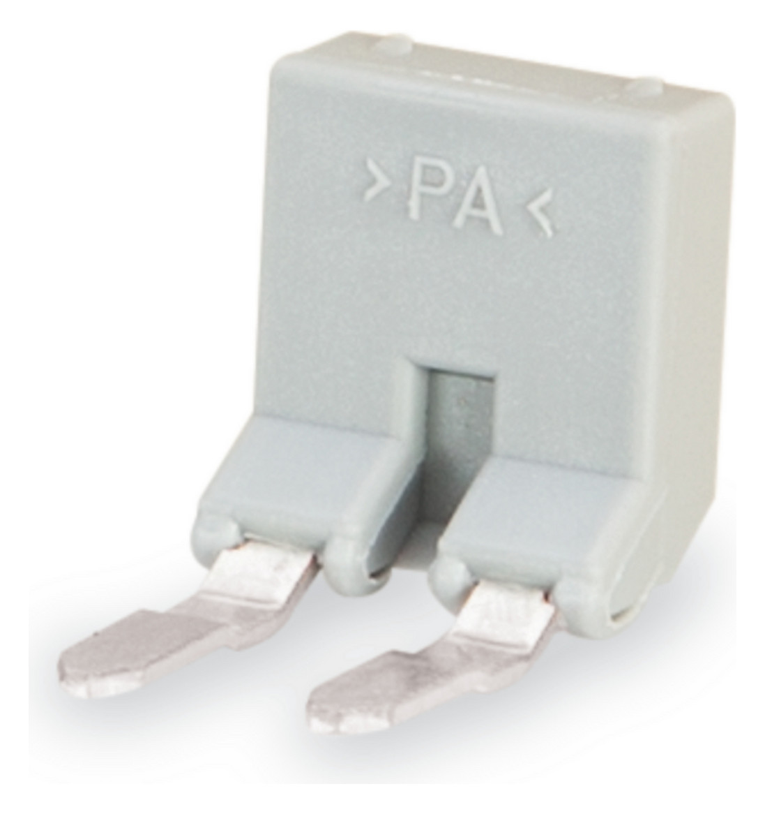 100St. Wago 260-402 Brücker für Leitereinführung 2-fach grau