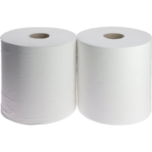 1St. Bizline BIZ 751030 Putztuchrolle reiner Zellstoff Weiss x2