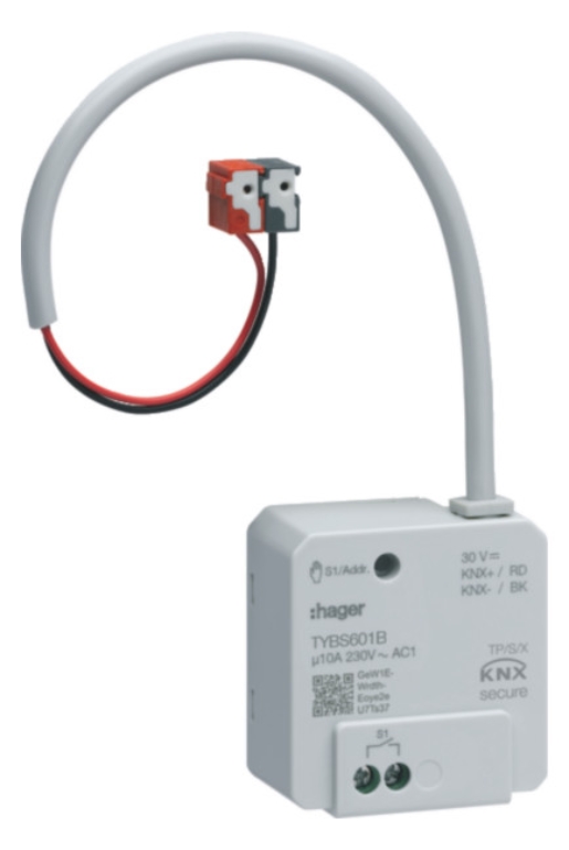 1St. Hager TYBS601B Schaltaktor 1fach 10A / 230V~ UP