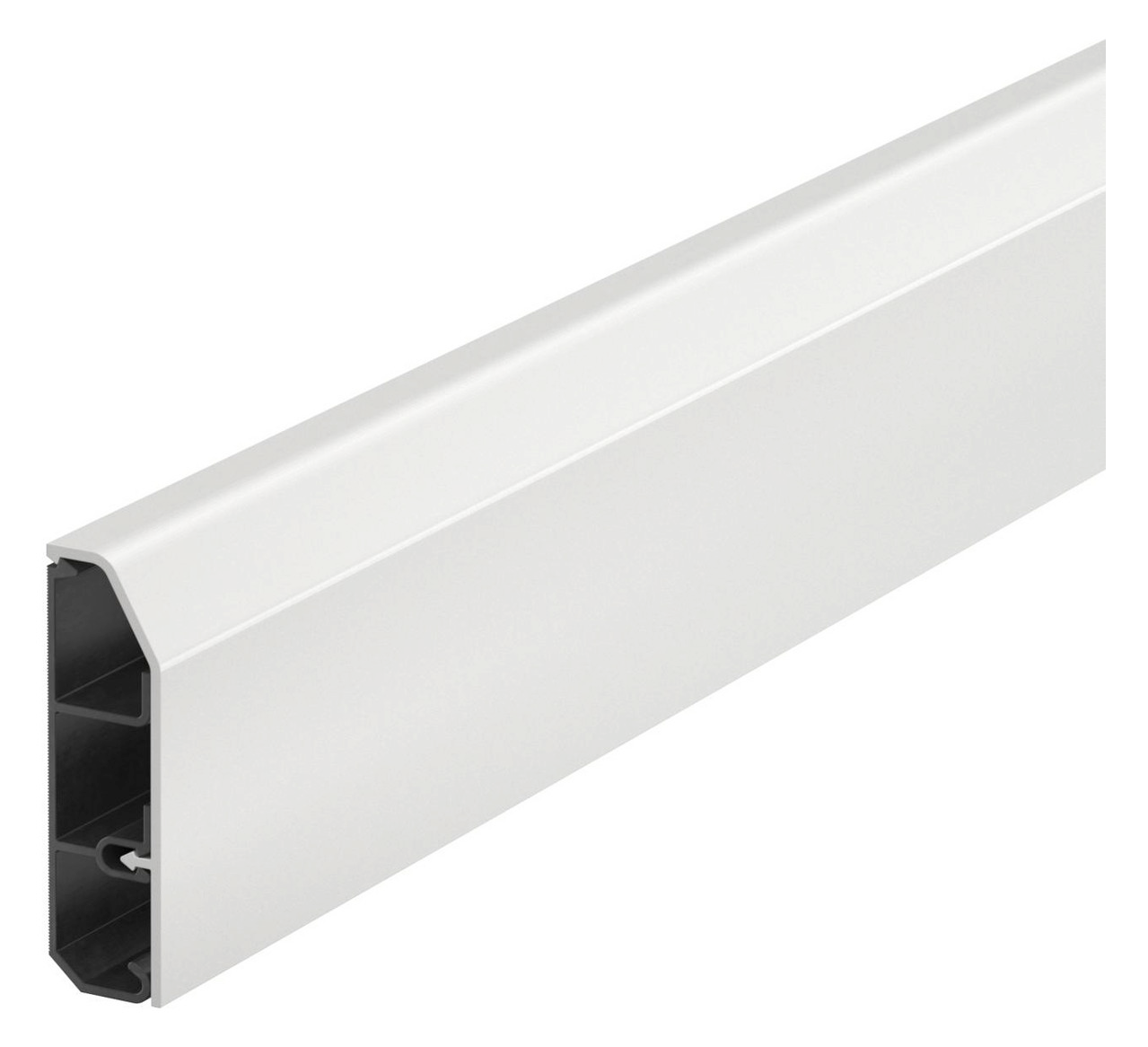 2m BETTERMA SL 2070 rws Sockelleistenkanal SL Set 20x70 9010, PV (8,07EUR/m)