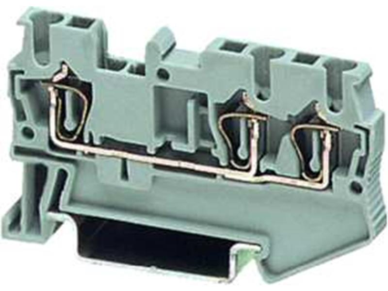 10St. Phoenix ST 2,5-TWIN Durchgangsklemme grau 3031241