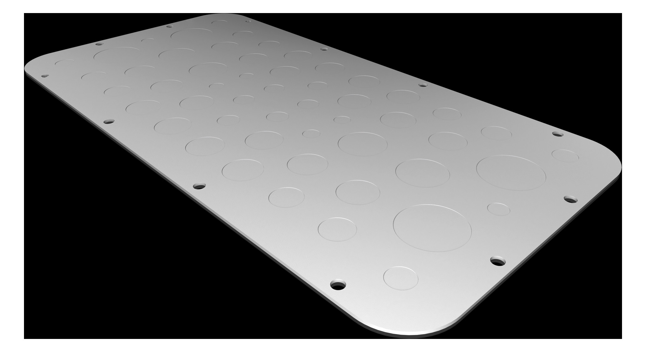 1St. Rittal AX 2577.100 Metall-Flanschplatte mit metrischer Vorp AX2577100