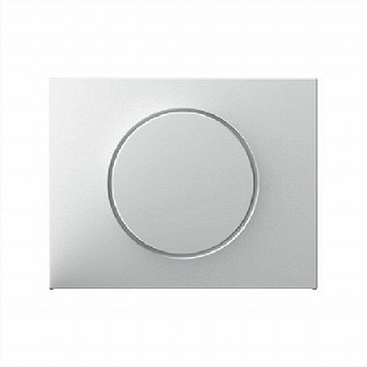 1St. Berker 11357009 Zentralstück mit Regulierknopf für Drehdimmer K.1 polarweiß glänzend