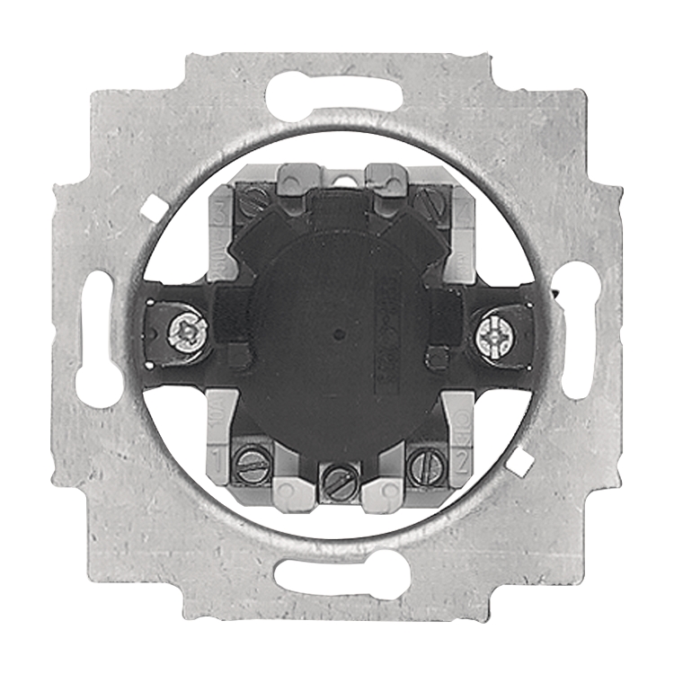 1St. Busch-Jaeger 2713 USL-101 Jalousieschalter-Einsatz, 1-polig, N, E