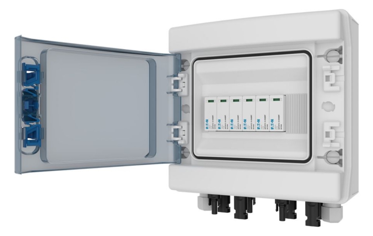 1St. Eaton IKA-SOL20-X22-T2-1/8-MC4-B PV Stringbox