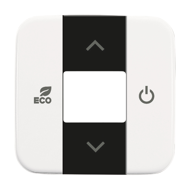 1St. Busch-Jaeger 6235-214 Zentralscheibe, für Raumtemperaturregler Busch-free@home alpinweiß