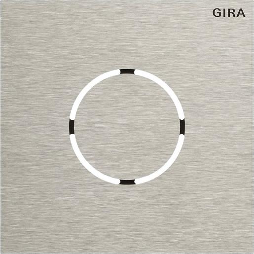 1St. Gira 5578920 Frontpl. Sprachmodul System 106 Edelstahl