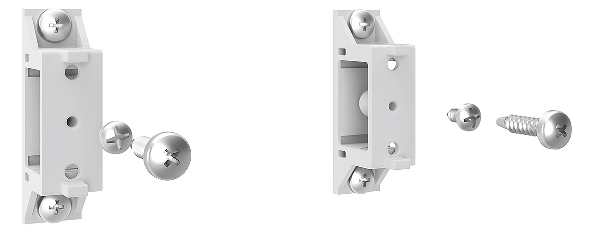 1St. ABN FIP1N2 Hutschienenhalter isoliert