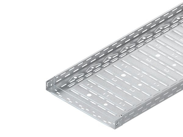 3m Niedax RLVC60.500 Kabelrinne, gelocht, mit angeprägtem Verbinder, 60x500x3000 mm, CITO, Stahl, bandverzinkt DIN EN 10346 RLVC 60.500
